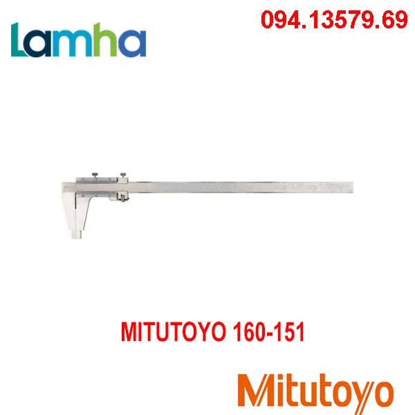 Thước cặp cơ khí MITUTOYO 160-151 (0-450mm/0-18